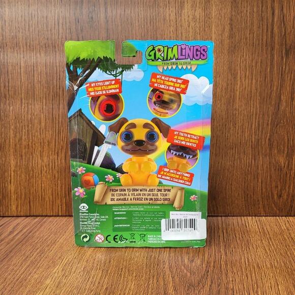 Grimlings Fingerlings Junk Yard Dog Glow Eyes Sounds Interactive Electronic Toy - Picture 3 of 3